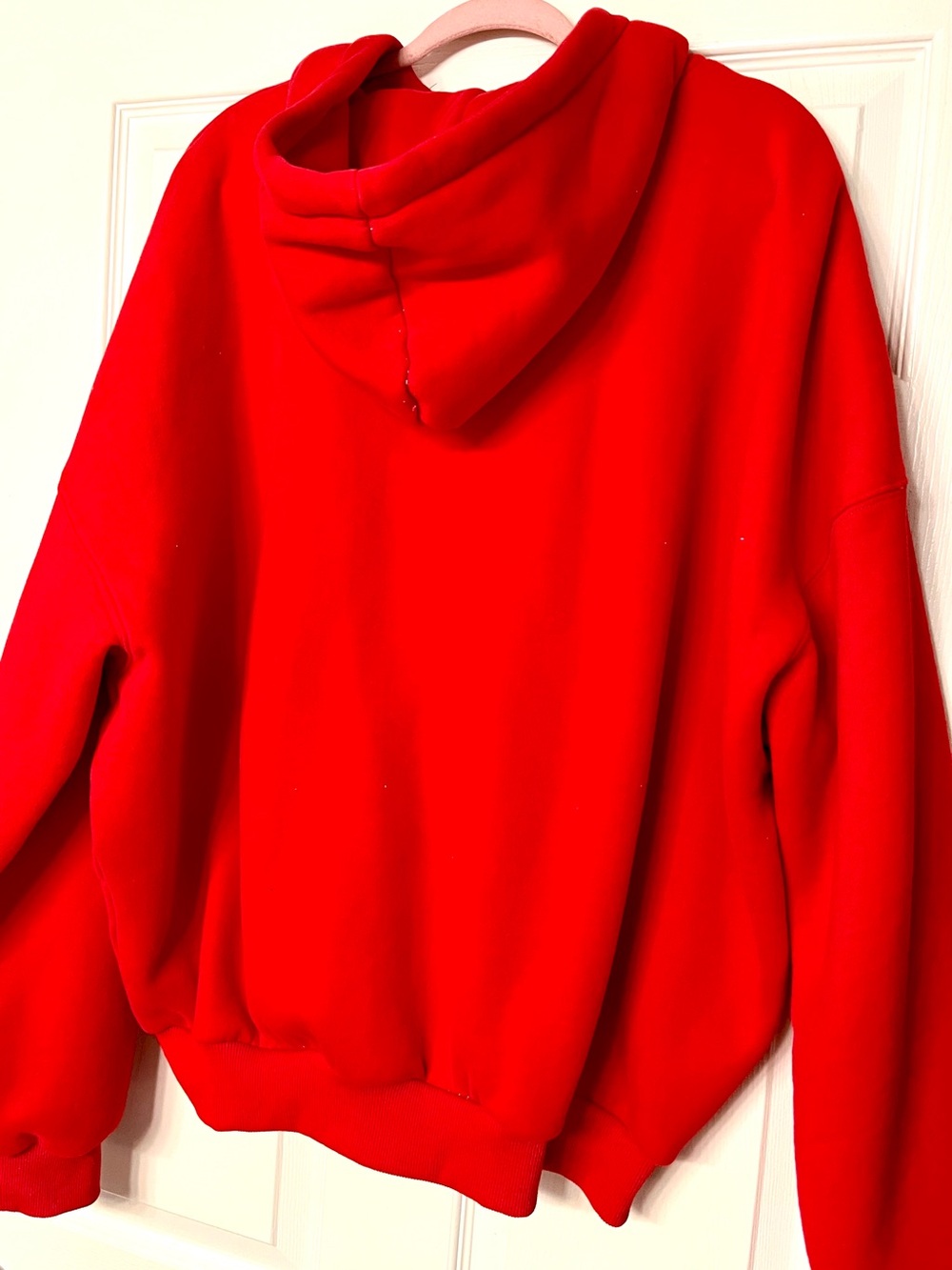 Comfrt Women's Red Full-Zip Hooded Sweatshirt-NWT - Picture 3 of 4